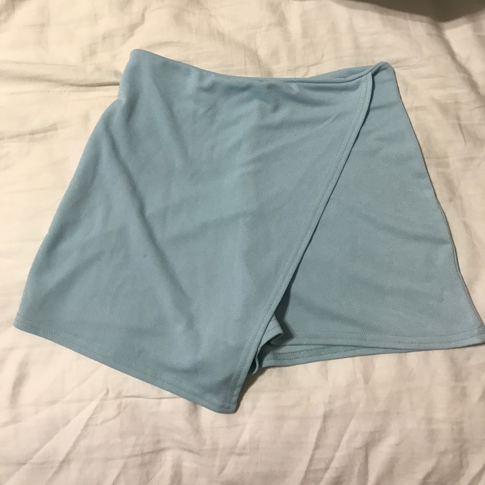 Blue skort